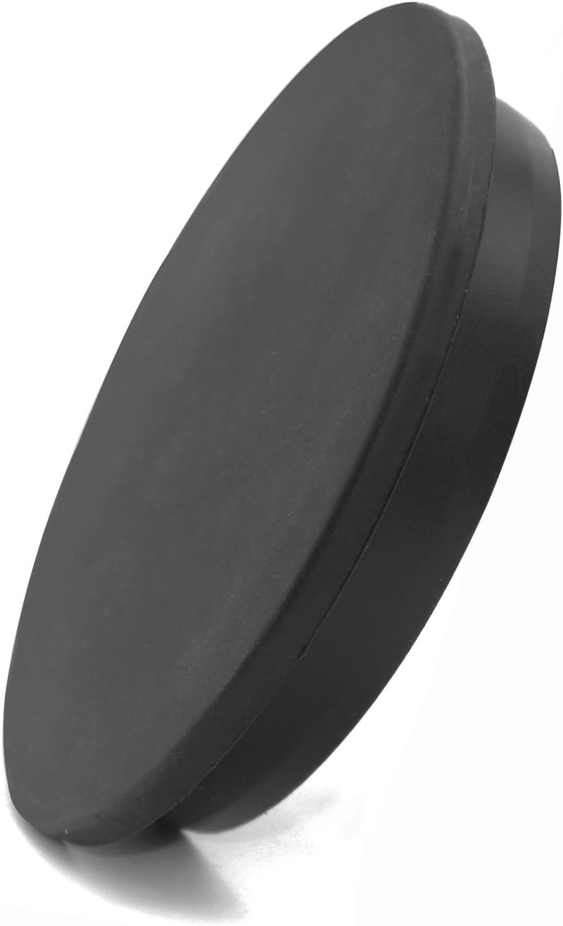 BOPOREAE 101.5 mm Silicone Rubber Plug for 100-101.5 mm/3-15/16-4 in Large Round Holes, Waterproof T Type Rubber Stoppers, Soft Flexible Hole Seal Plugs Tube Pipe End Cap Covers, Black - Image 1
